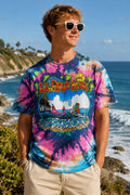 Jimmy Buffett LA Parrot Heads Tie Dye T-Shirt