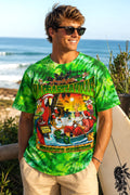 Jimmy Buffett Margaritaville Christmas Tie Dye Shirt