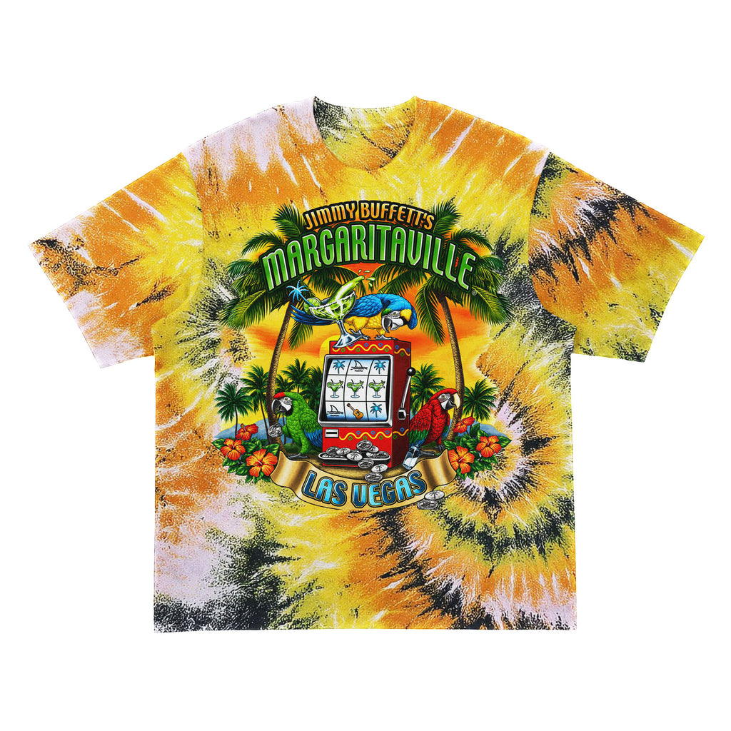 Jimmy Buffett Margaritaville Las Vegas Tie Dye Shirt