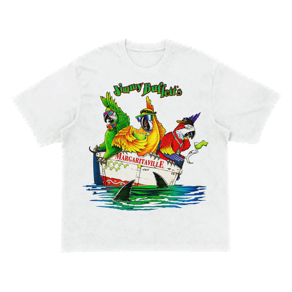 Jimmy Buffett Margaritaville Parrots Shirt