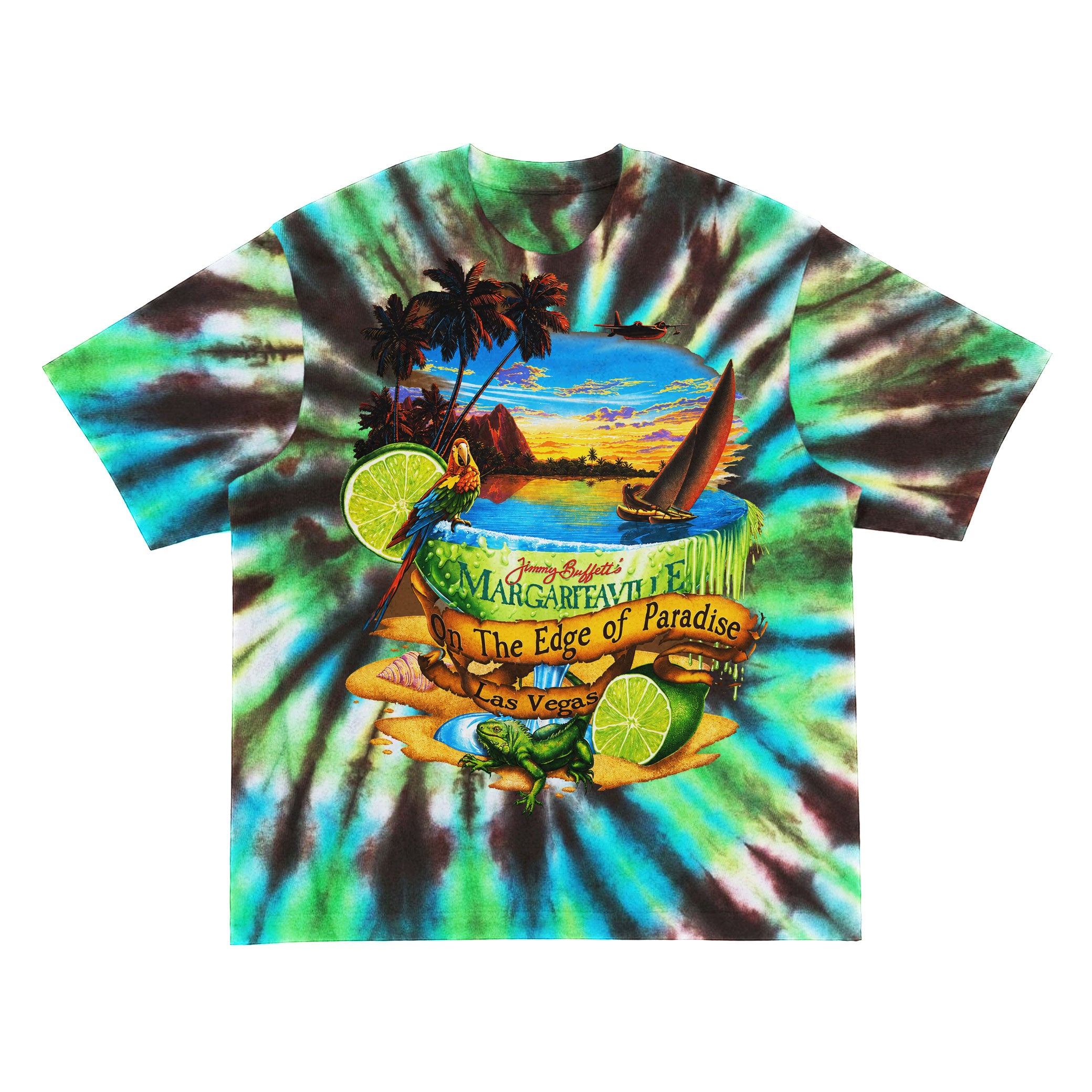 Jimmy Buffett Margaritaville Tie Dye T-Shirt