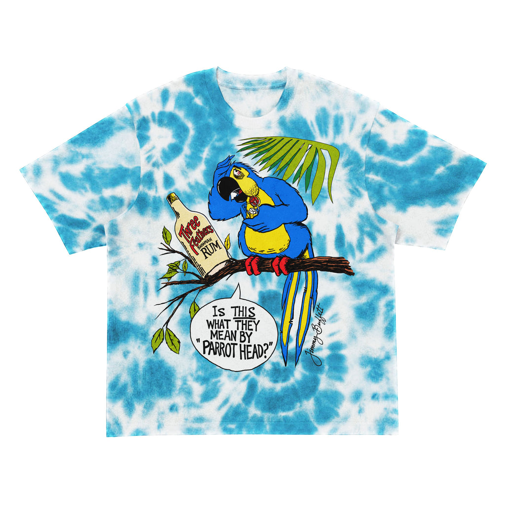 Jimmy Buffett Parrot Head Tie Dye T-Shirt