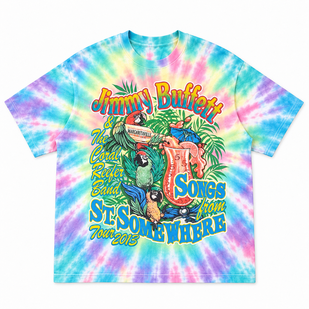 Jimmy Buffett Songs From St Somewhere Tour 2013 Shirt
