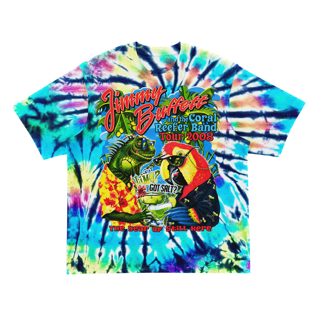 Jimmy Buffett Tour 2008 Tie Dye T-Shirt