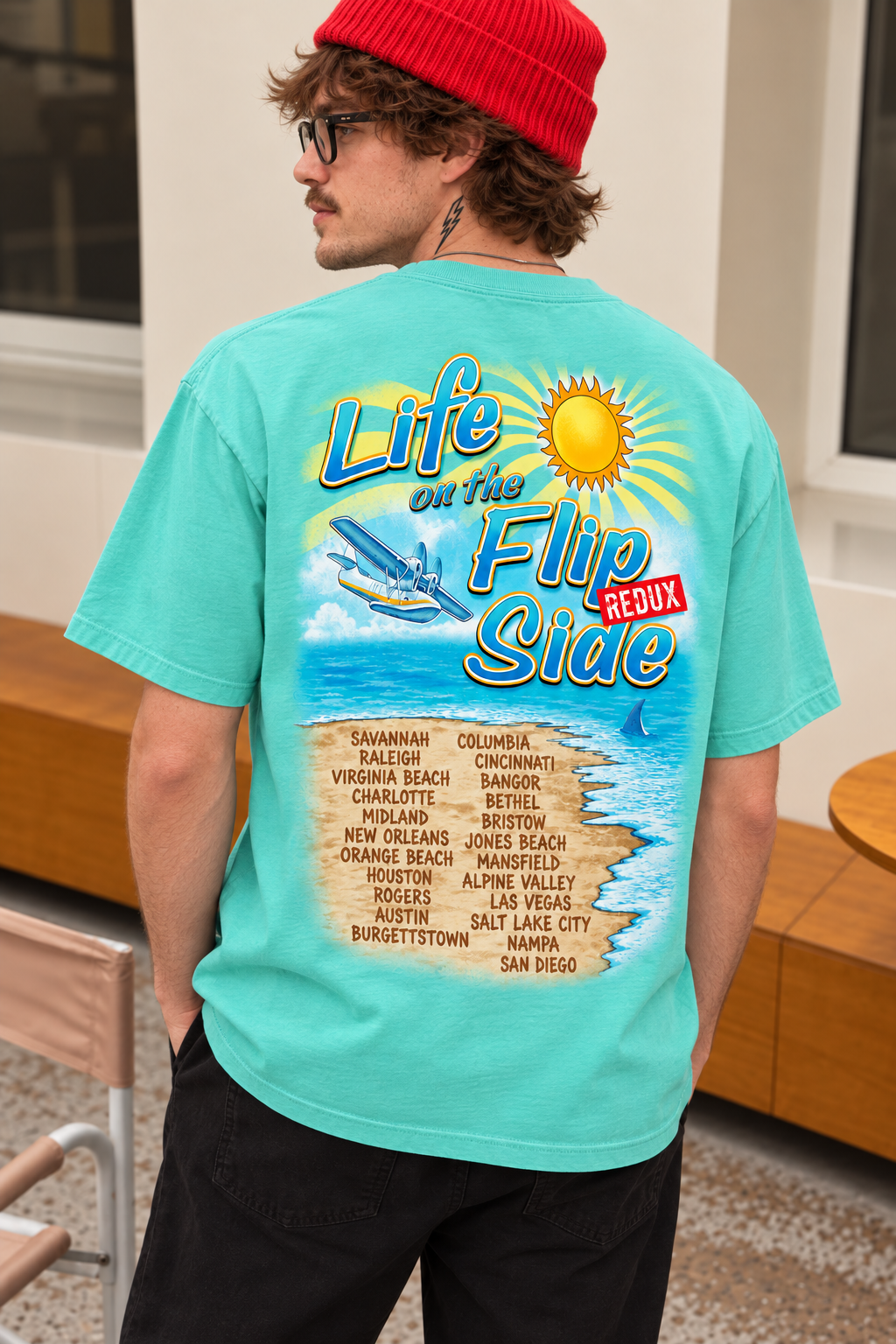 Jimmy Buffett Tour 2022 Beach T-Shirt