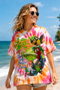 Jimmy Buffett Workin' n' Playin' Tour Tie Dye Shirt