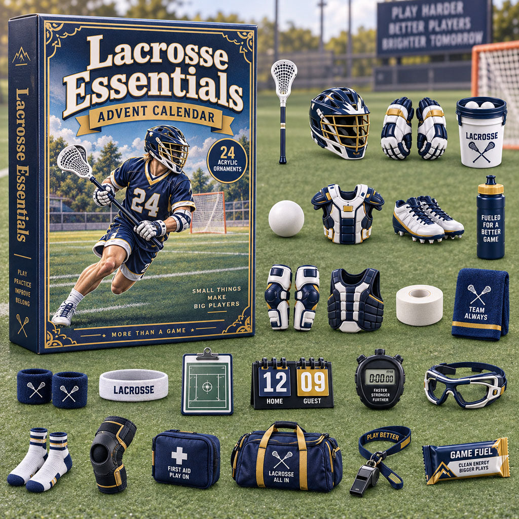 Lacrosse Essentials 24-Day Acrylic Ornament Advent Calendar 2026