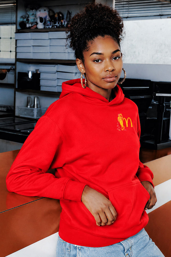 Mc Money Not Friends Graphic Hoodie