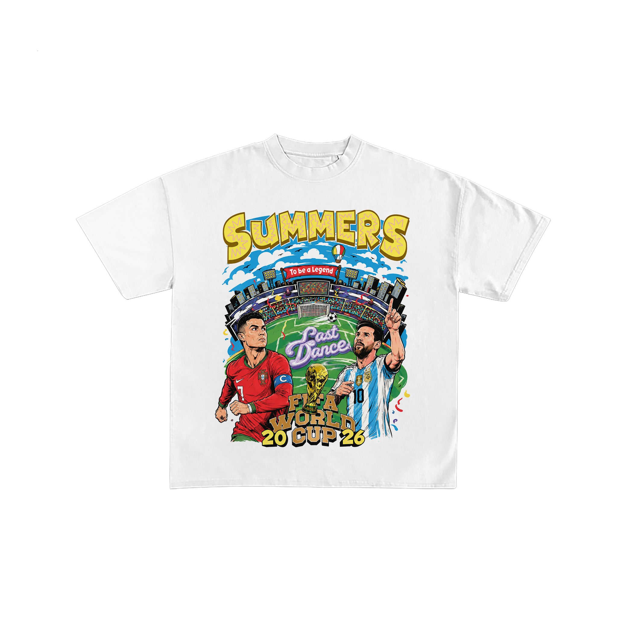 Messi Ronaldo Last Dance World Cup 2026 T-Shirt