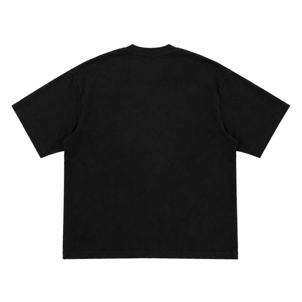 Mixed Emotion Retro Graphic Black T-Shirt