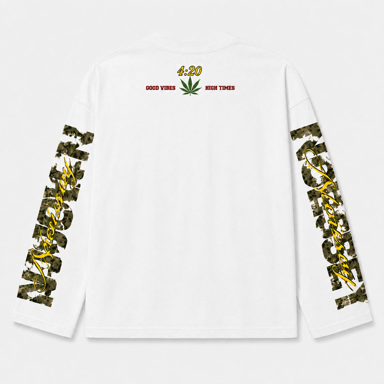 Money Needs Me Streetwear Long Sleeve Shirt