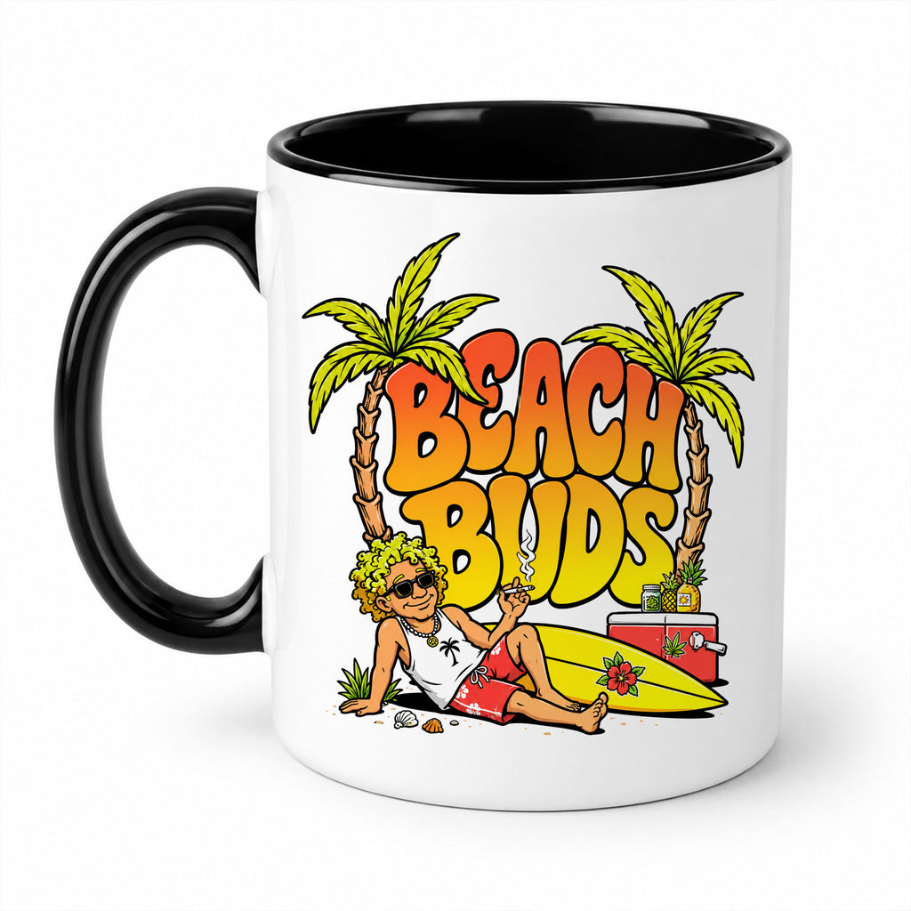 Beach Buds Ceramic Coffee Mug
