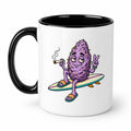 Surfing Purple Nug Ceramic Mug
