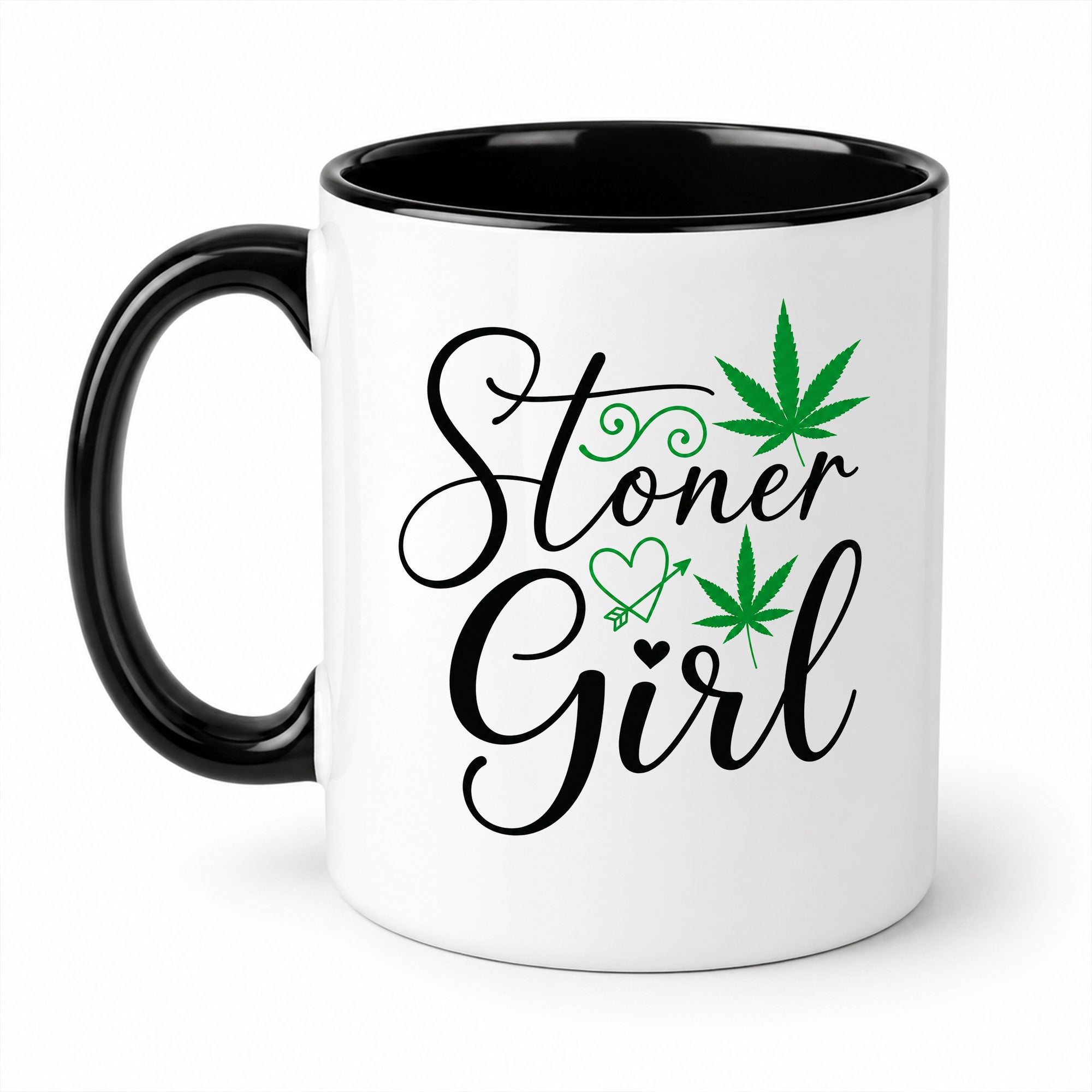 Stoner Girl Funny Ceramic Coffee Mug
