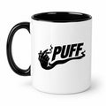 Puff Smoking Hand Graphic Ceramic Mug