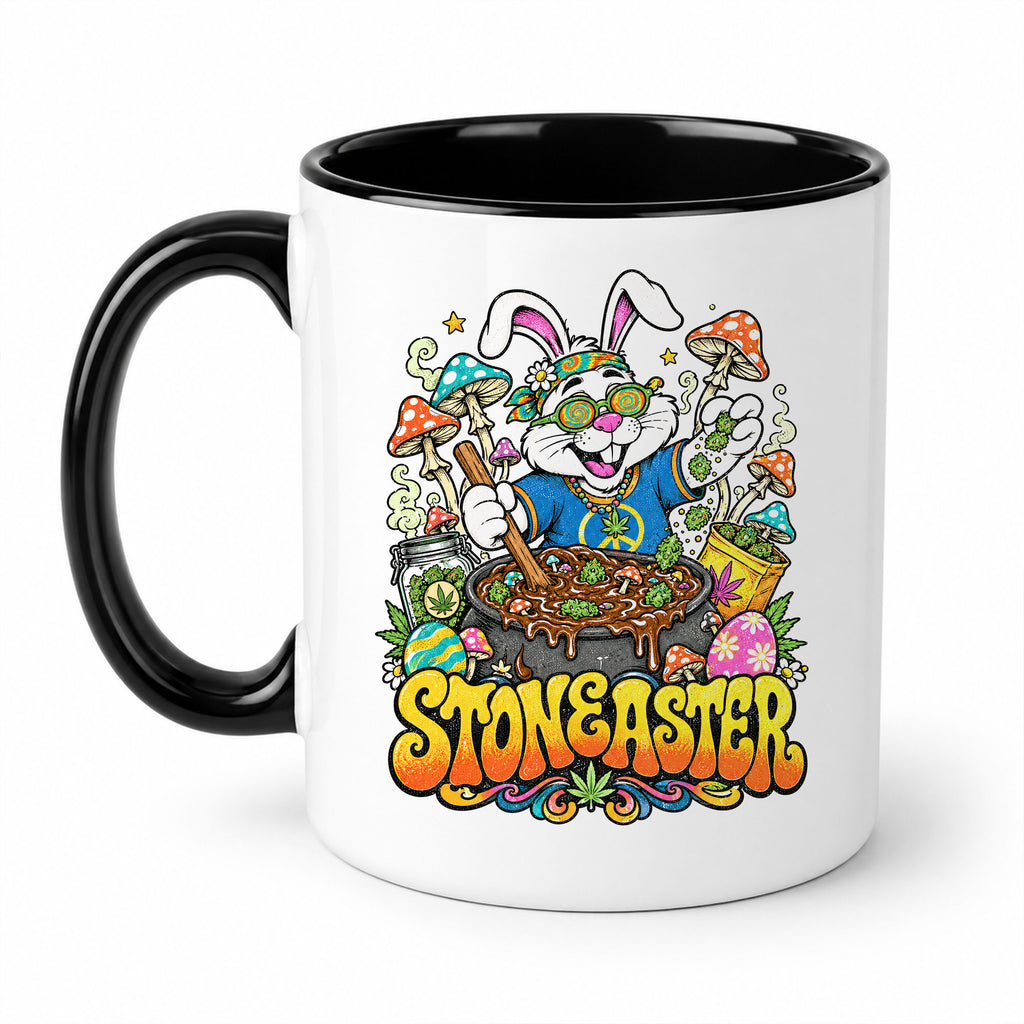 Trippy Stoneaster Bunny Coffee Mug
