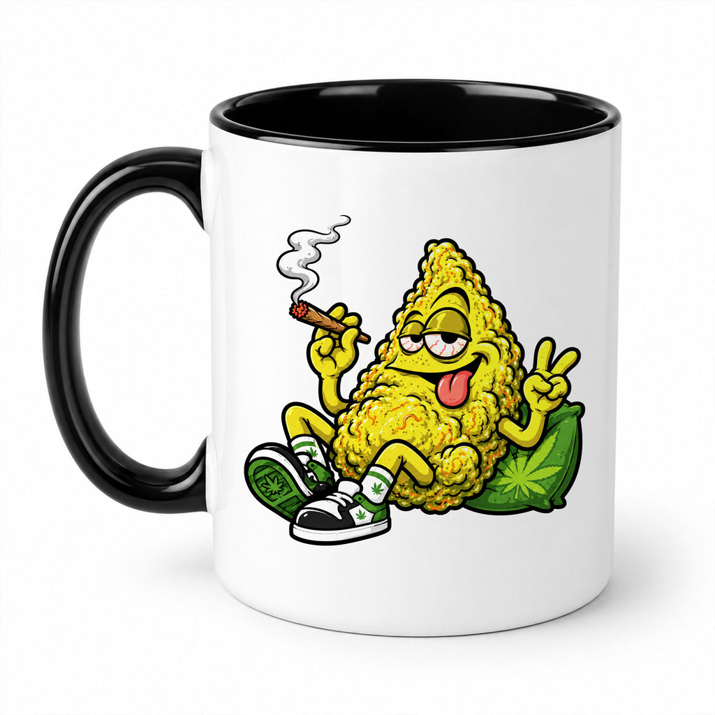 Peace Out Nug Ceramic Coffee Mug
