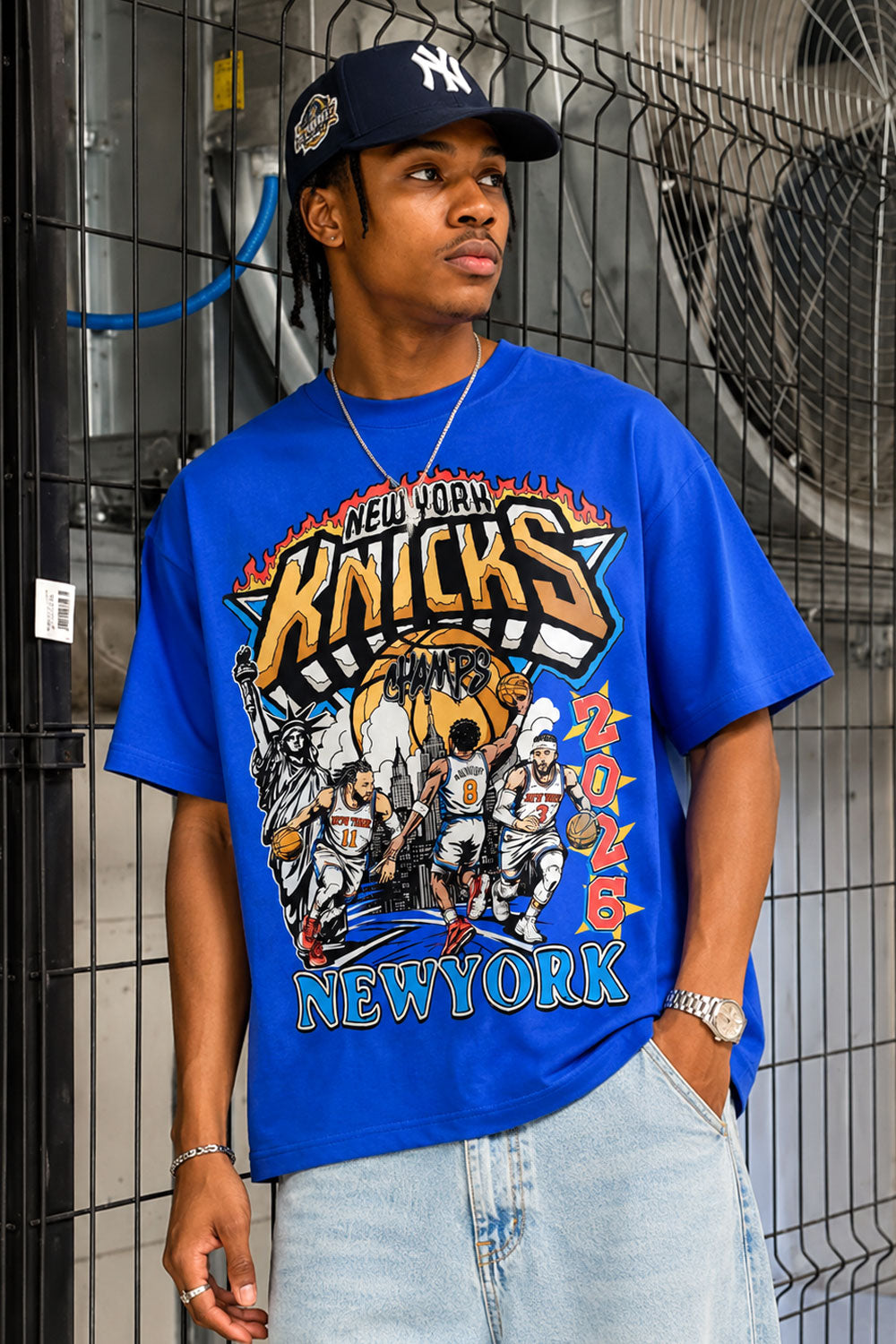 New York Knicks Champs 2026 Graphic T-Shirt
