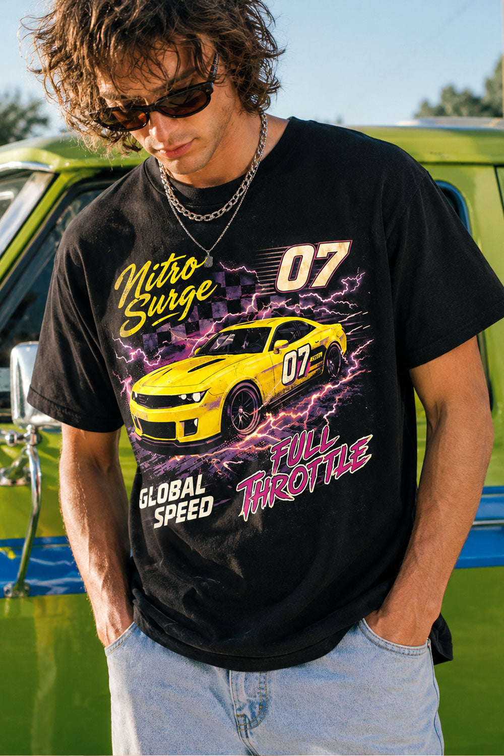 Nitro Surge Full Throttle Racing Graphic Tee