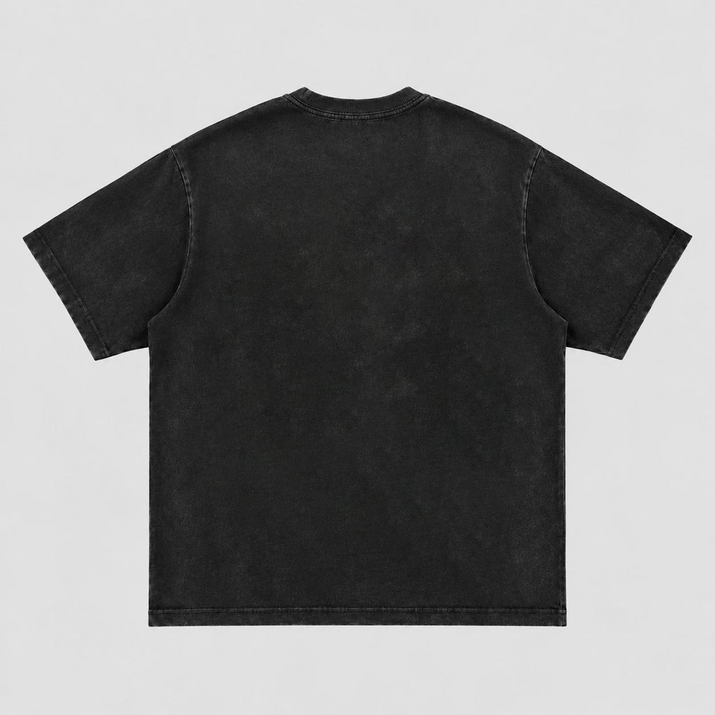 One-Eyed Skull Iron Cross Graphic T-Shirt
