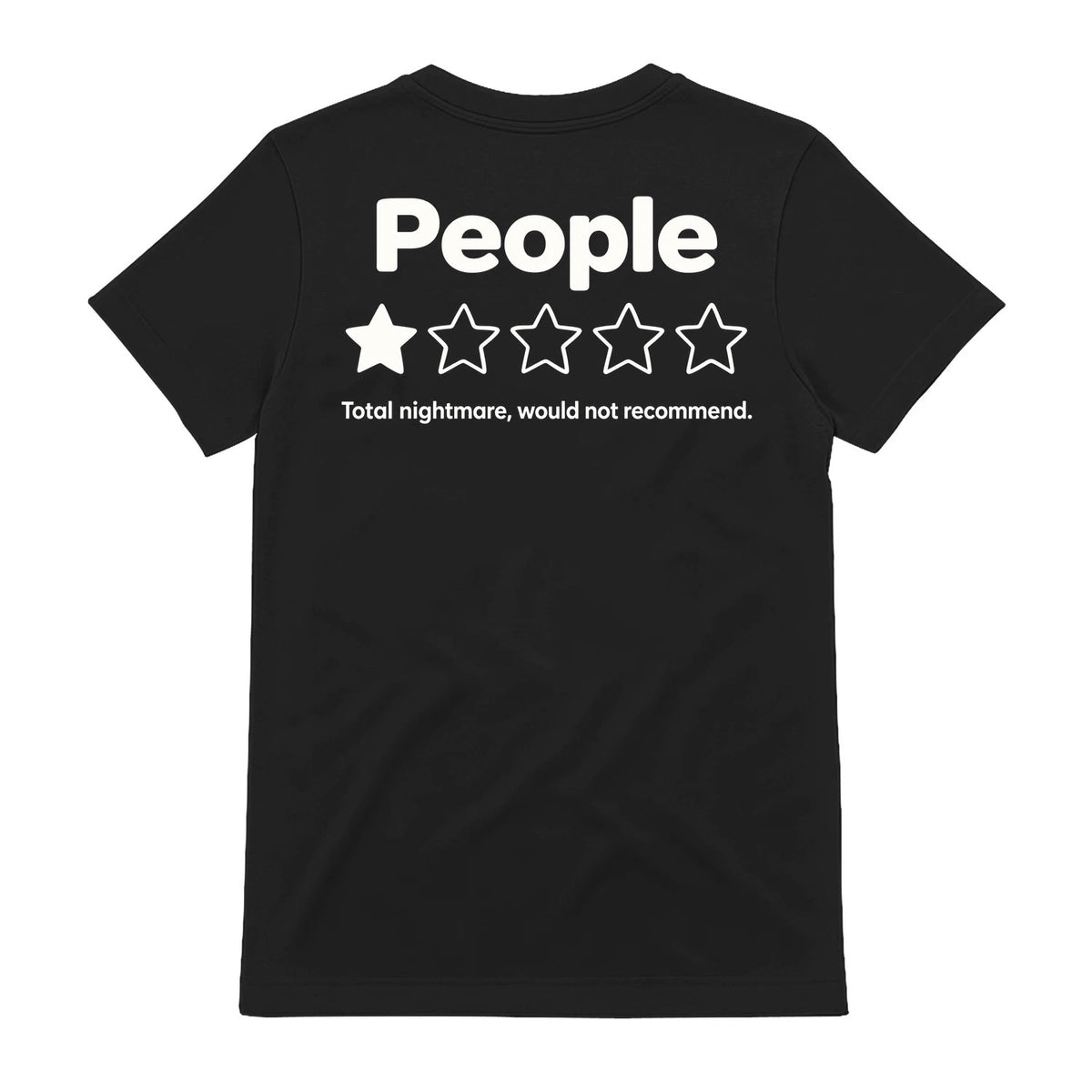 People One Star Rating Funny T-Shirt