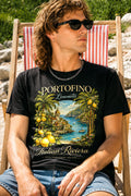 Portofino Italian Riviera Lemon Oversized Tee