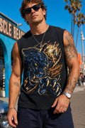 Predator's Instinct Panther Graphic Muscle Tee