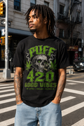 Puff 420 Skull Good Vibes T-Shirt