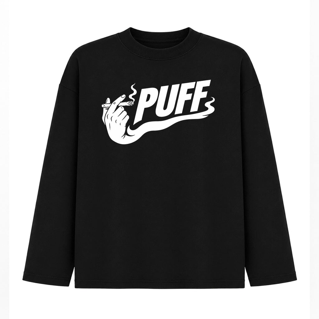 Puff Graphic Long Sleeve Shirt