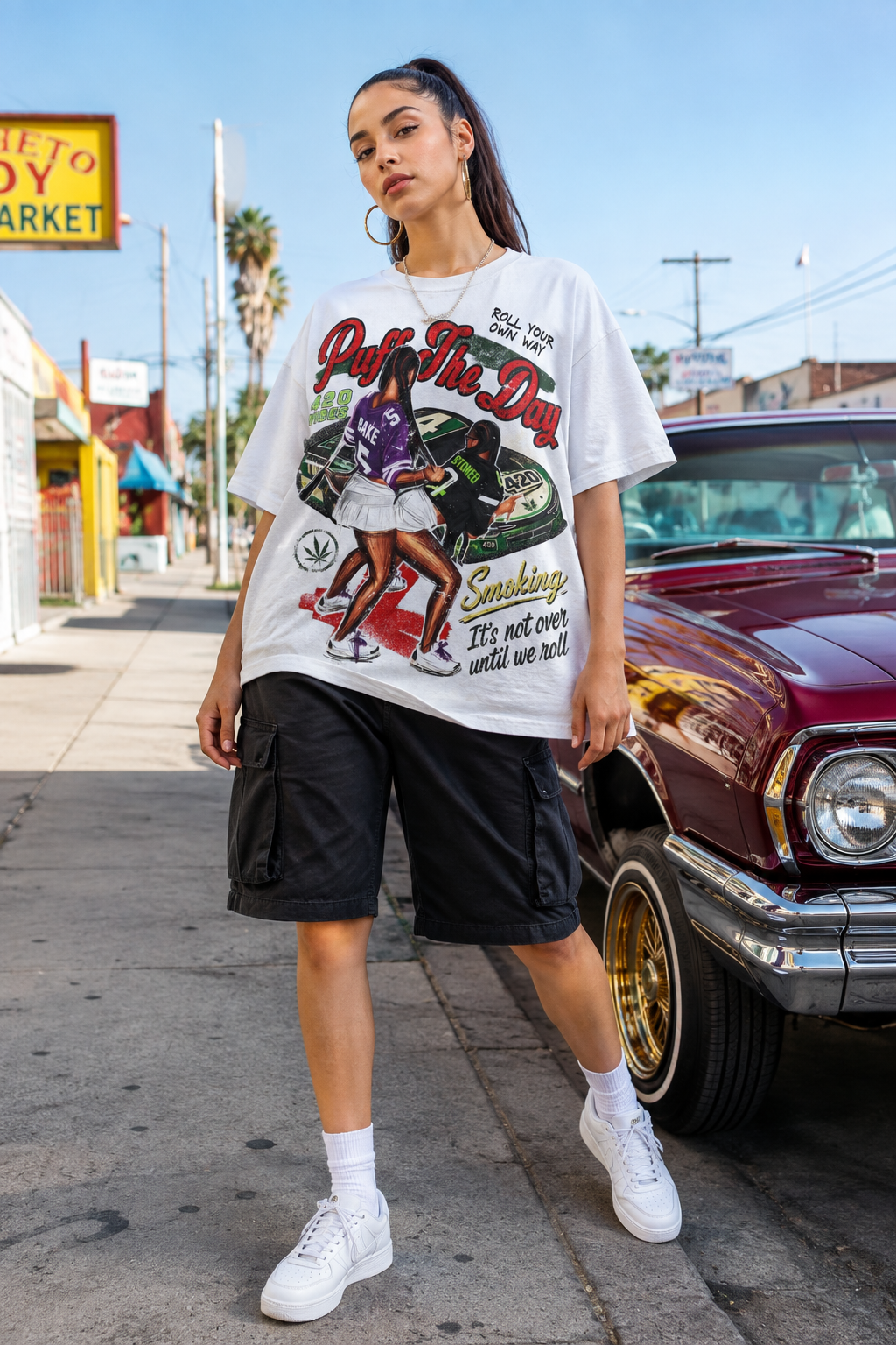 Puff The Day Away Roll Your Own Way T-Shirt