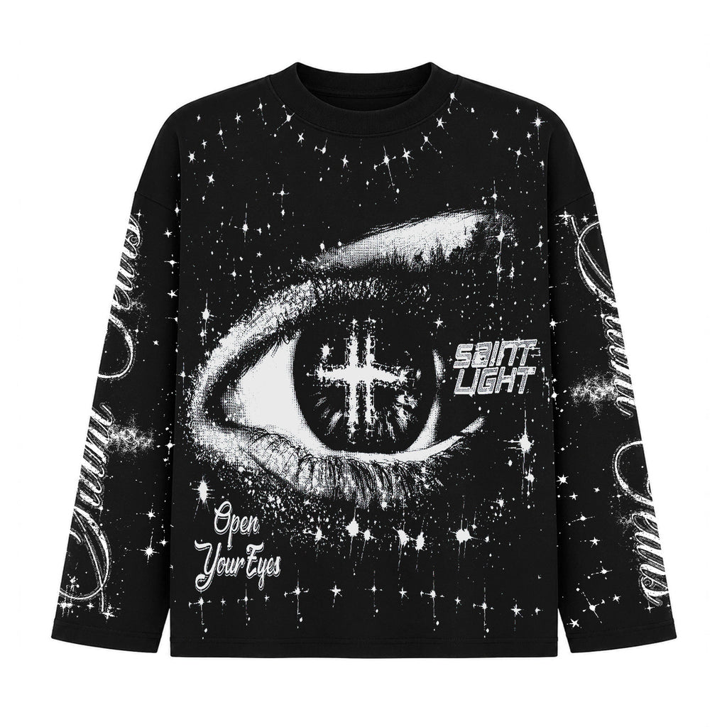 Saint Light Open Your Eyes Long Sleeve Shirt