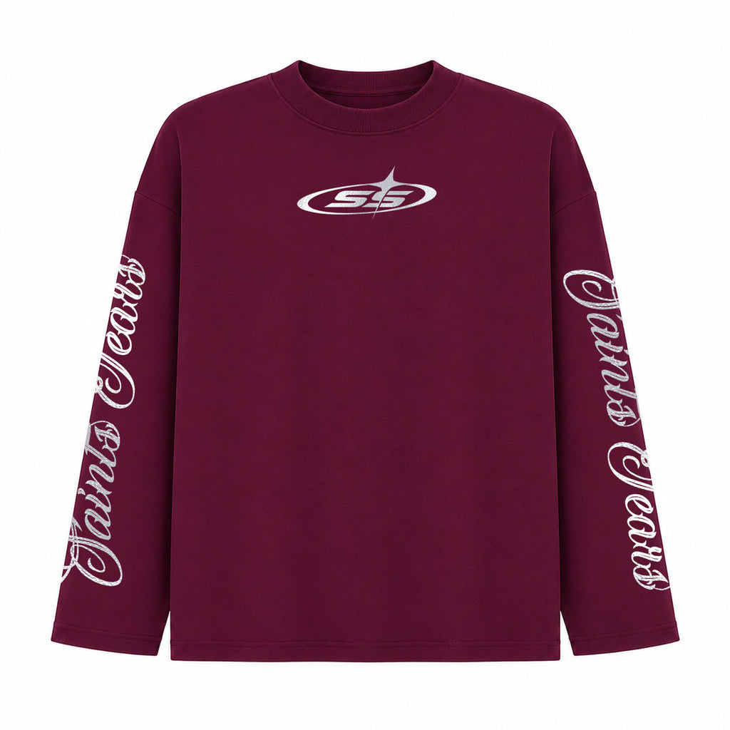 Saints Tears Oval SS Logo Long Sleeve Shirt
