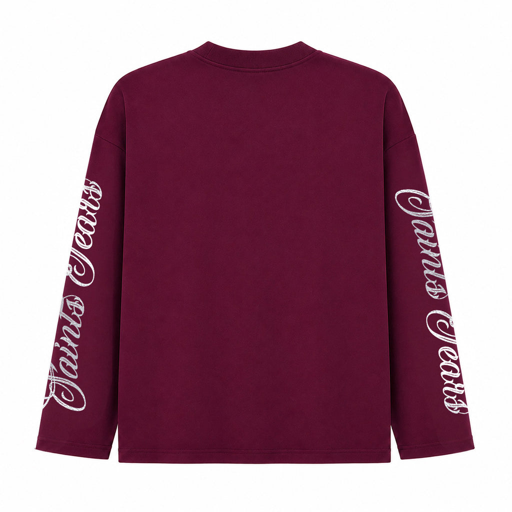 Saints Tears Oval SS Logo Long Sleeve Shirt