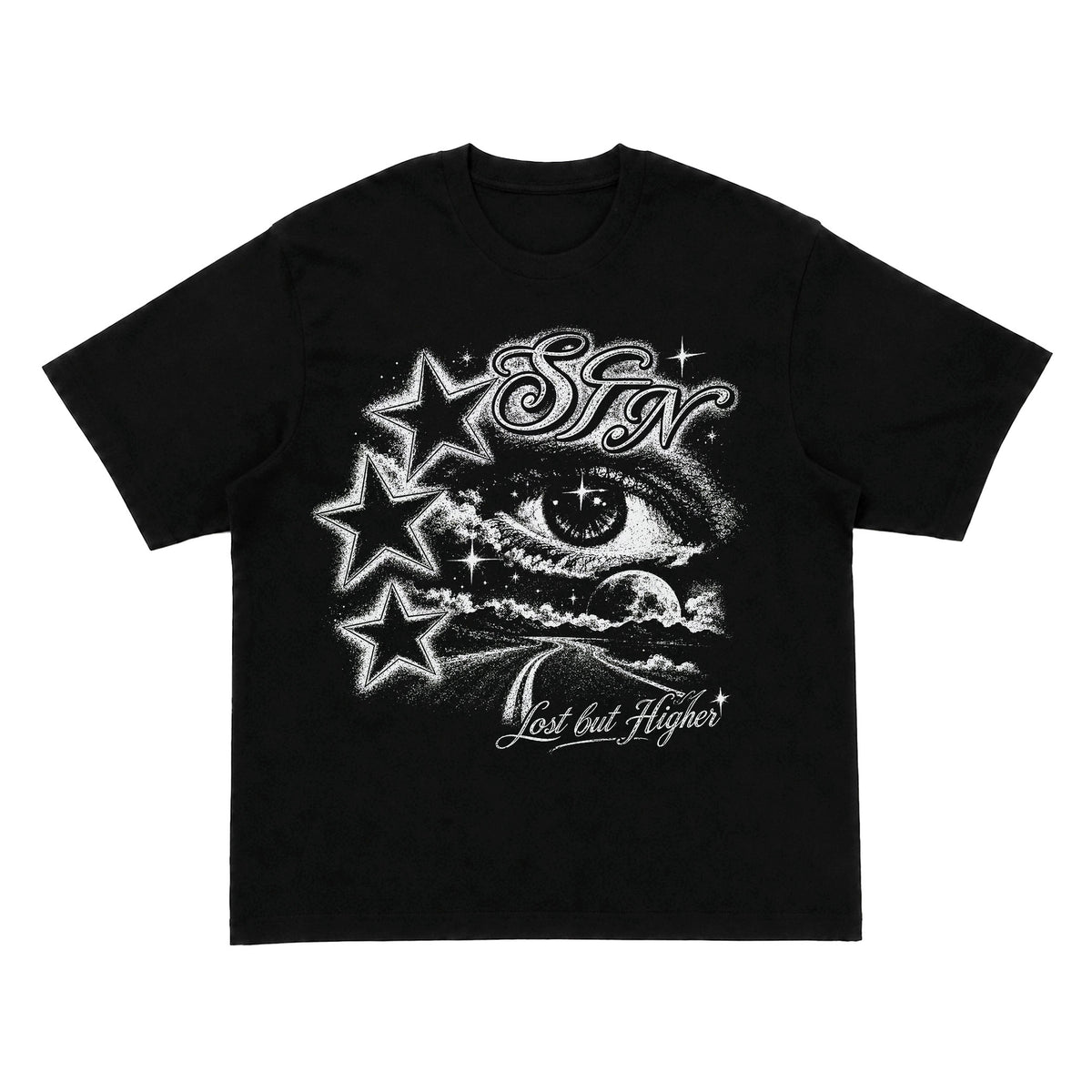 Sin Lost But Higher Celestial Eye T-Shirt