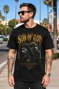 Son of God Christian Metal Graphic Streetwear Tee