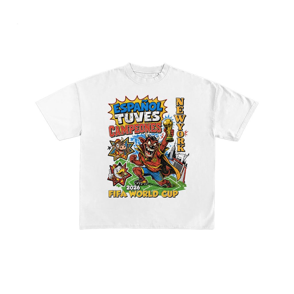 Spain Campeones 2026 World Cup Graphic T-Shirt