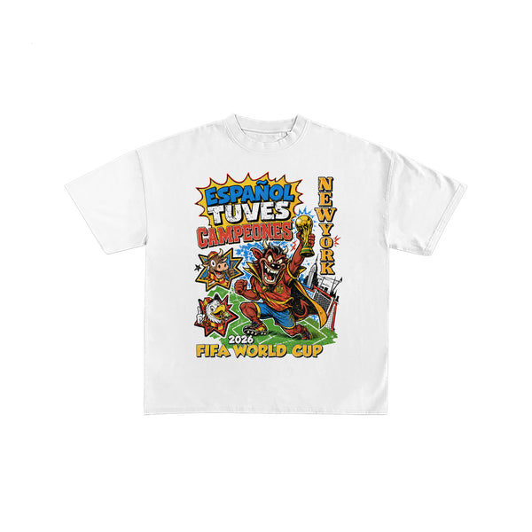 Spain Campeones 2026 World Cup Graphic T-Shirt