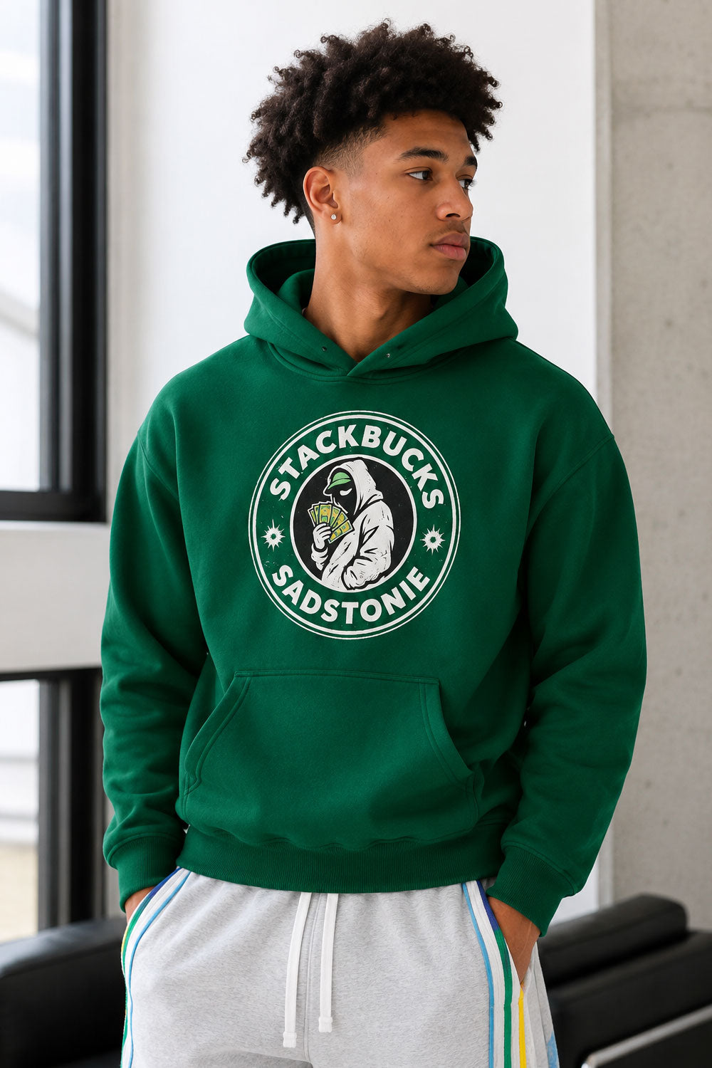Stackbucks Graphic Streetwear Hoodie
