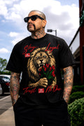 Stay Loyal Lion Graphic Streetwear T-Shirt