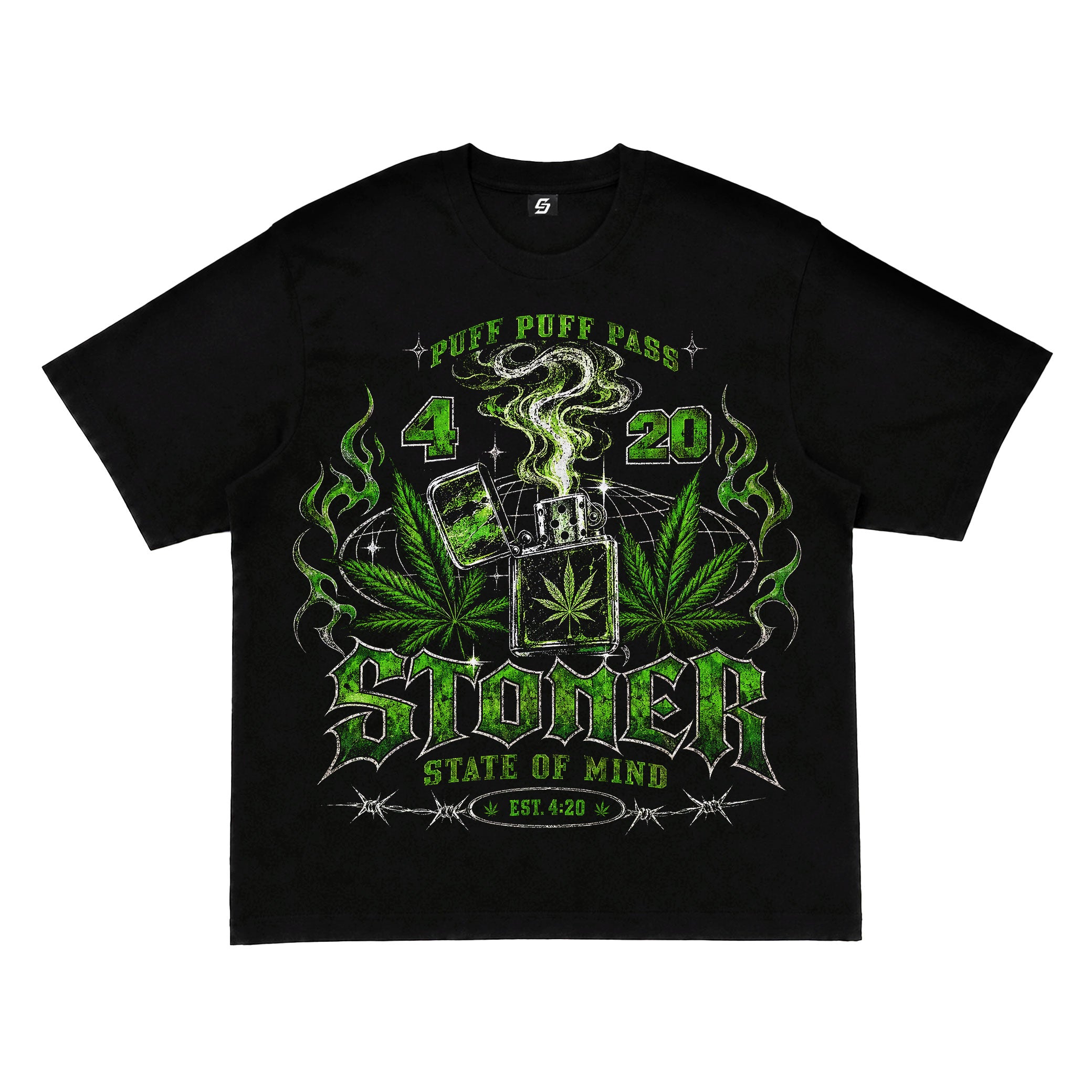 Stoner State of Mind 420 Graphic T-Shirt