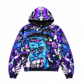 Streetwear Graffiti Monster Hoodie