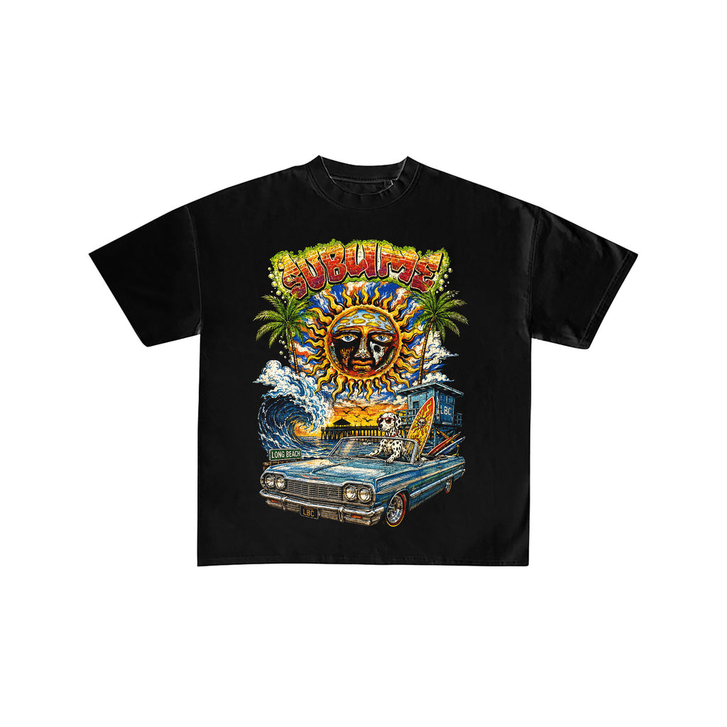 Sublime Vintage Sun Lou Dog Lowrider T-Shirt