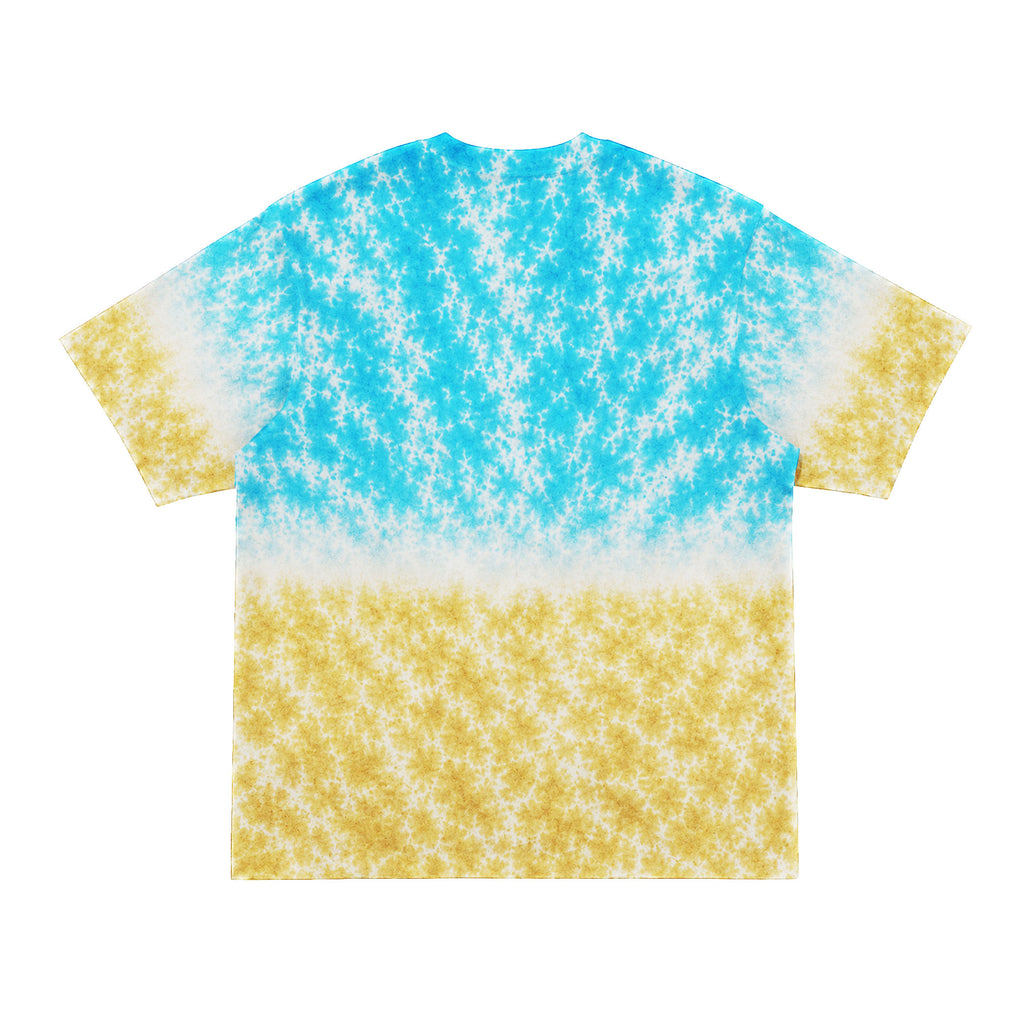 Summer Beach Skeleton Tie Dye T-Shirt