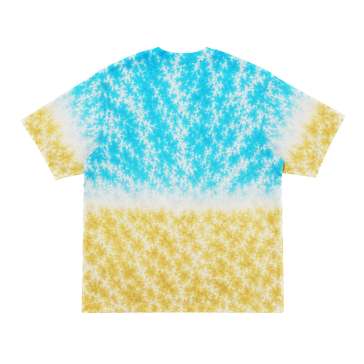 Summer Beach Skeleton Tie Dye T-Shirt