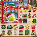 Tennis Christmas 24-Day Acrylic Ornament Advent Calendar 2026