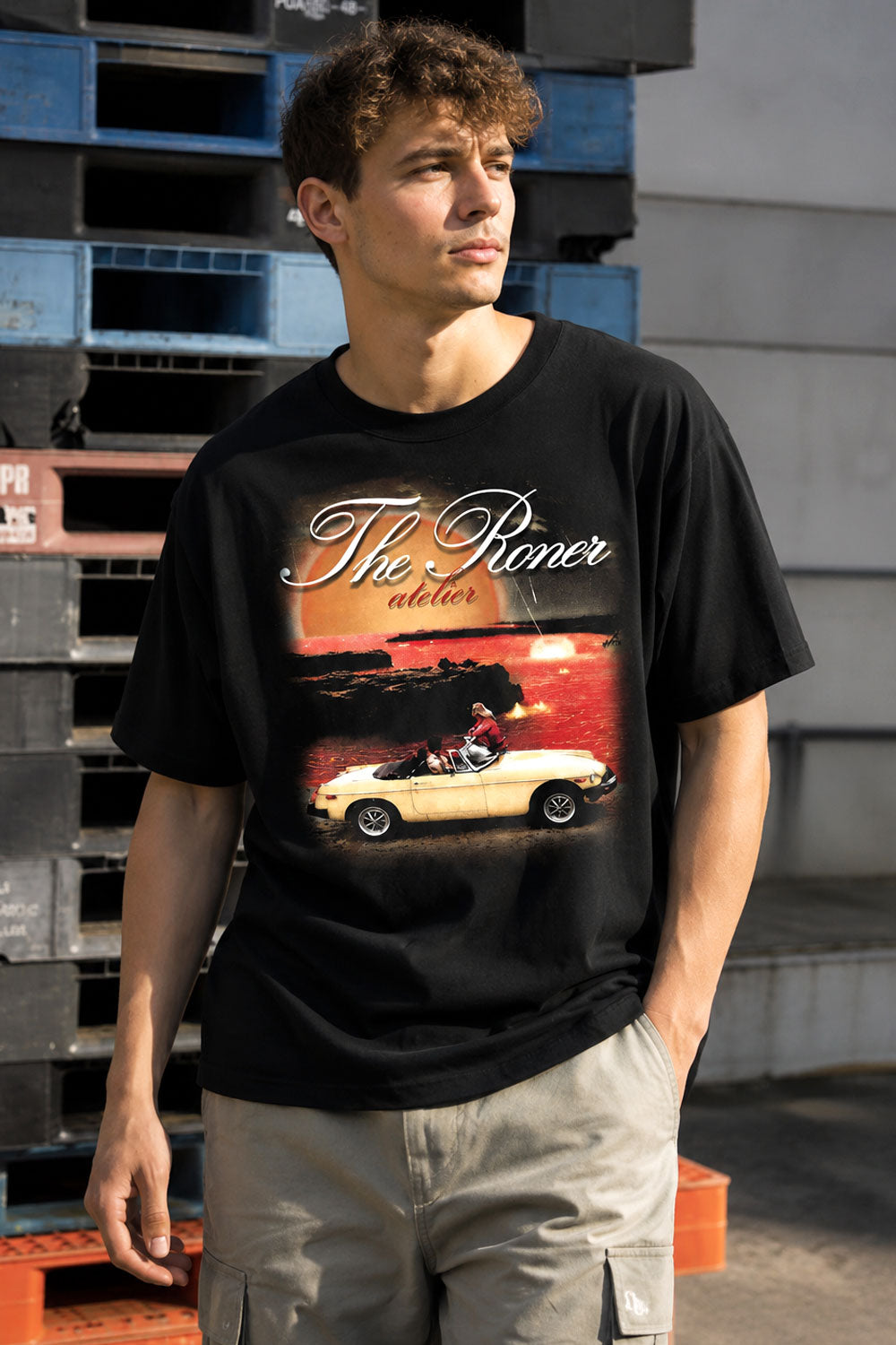The Roner Atelier Retro Sunset Graphic Tee