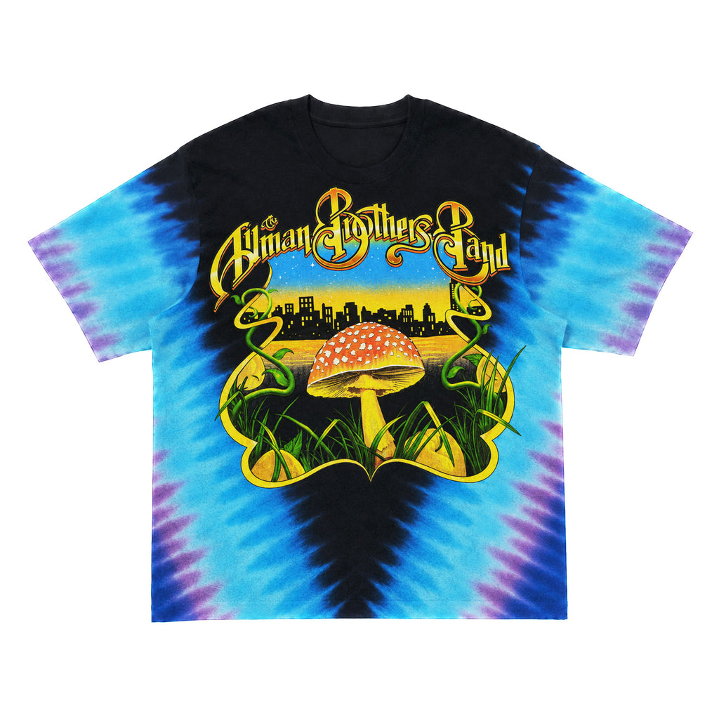 The Allman Brothers Band Mushroom Tie Dye Shirt