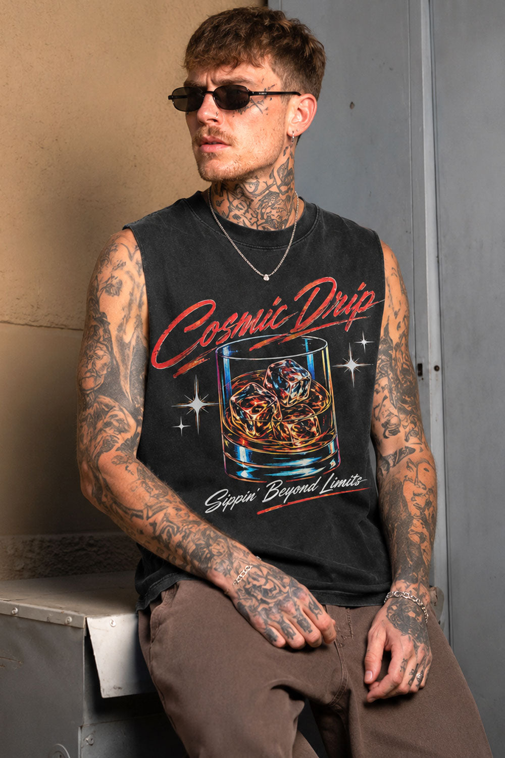 Venomous Strike Cobra Graphic Muscle Tee