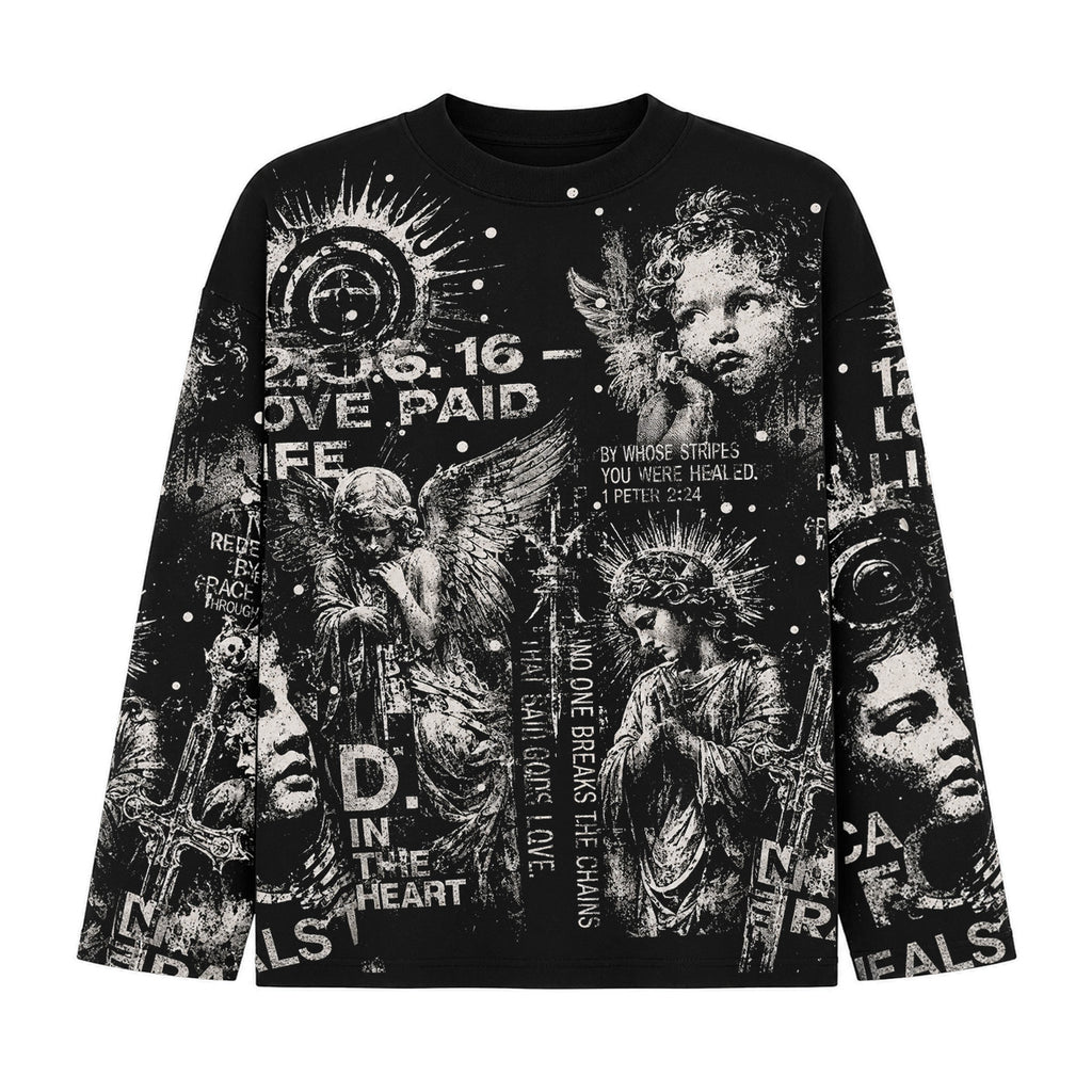 Vintage Angel Faith Graphic Long Sleeve