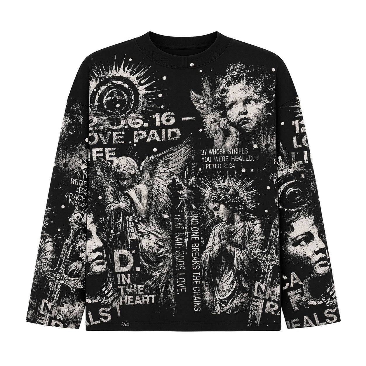 Vintage Angel Faith Graphic Long Sleeve